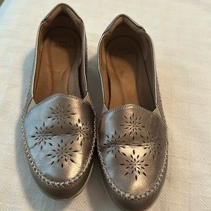 Earth Origins gold shoes